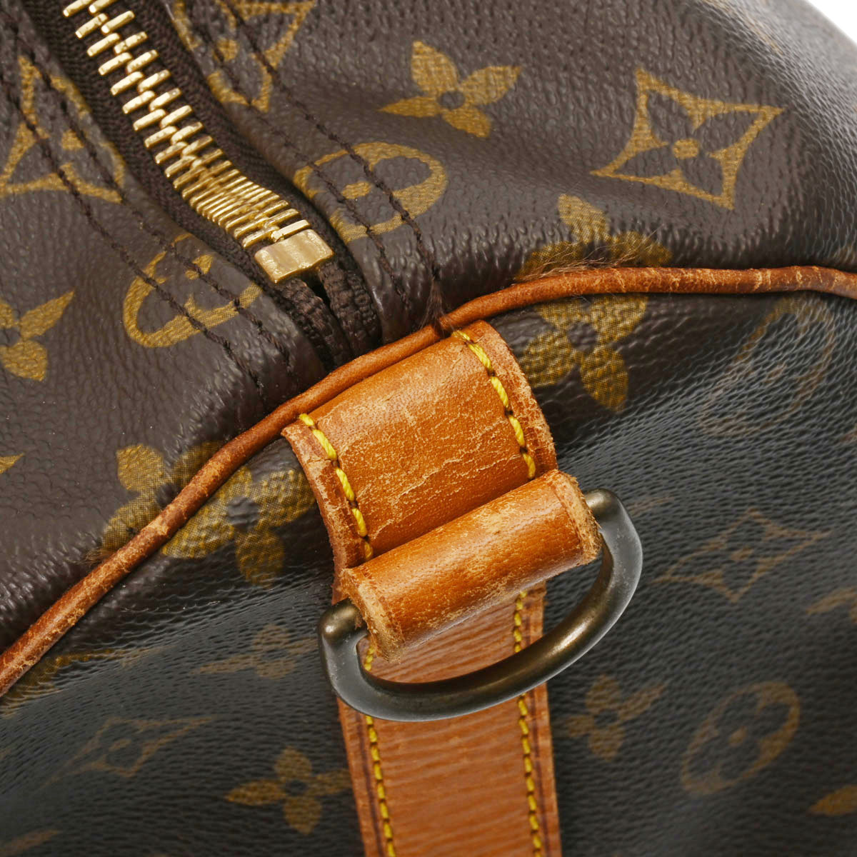 ルイ ヴィトン モノグラム キーポル バンドリエール 50 ブラウン