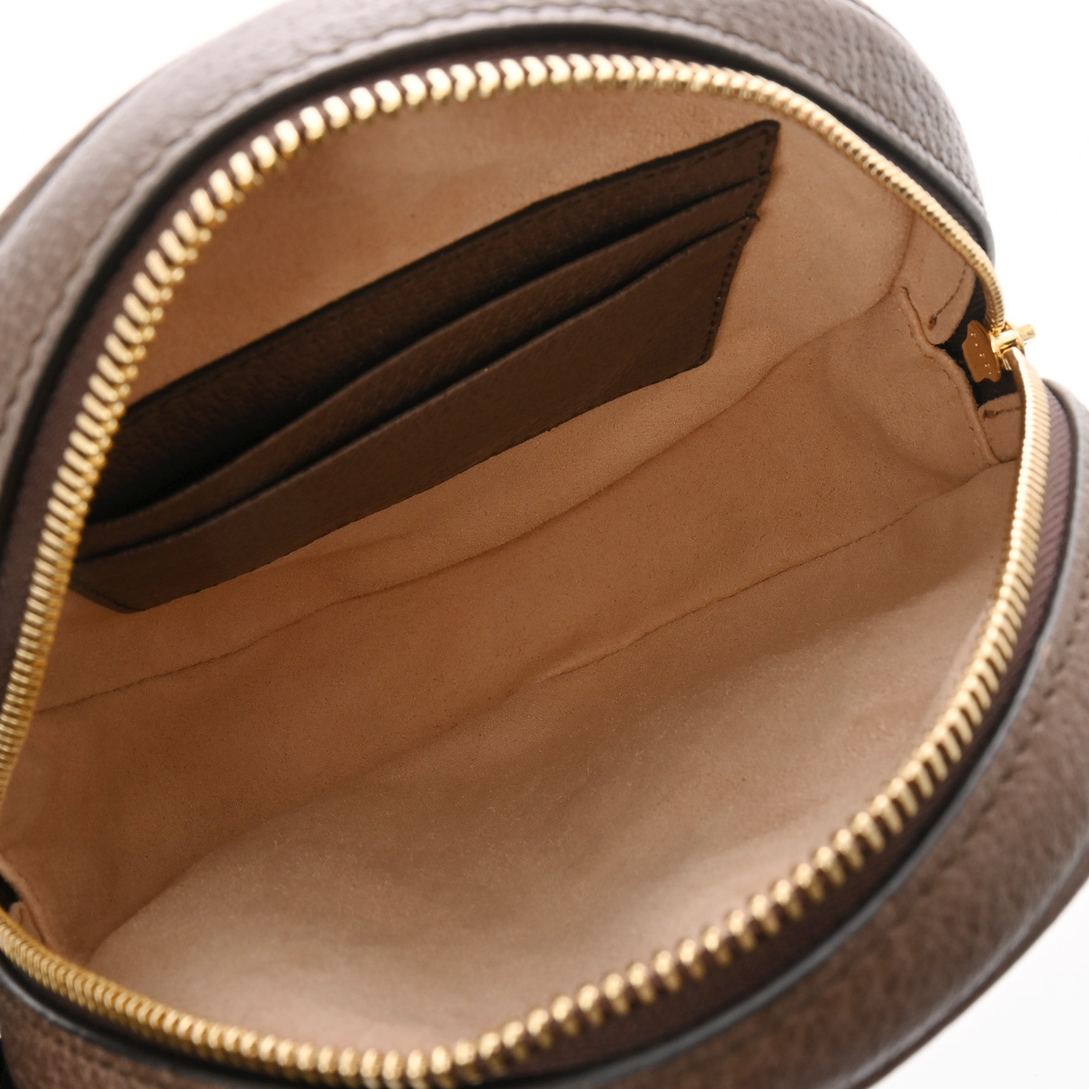 グッチ オフィディア ラウンドバックパック ベージュ/エボニー