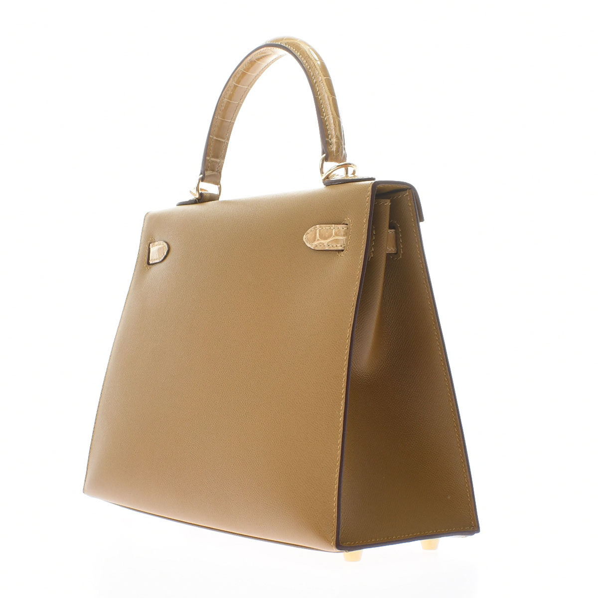 エルメス / HERMES ケリー 25 外縫い タッチ クラフト/プシエール