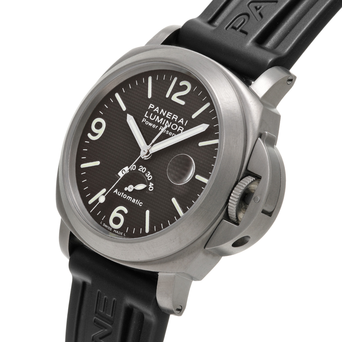 パネライ ルミノール パワーリザーブ PAM00057 ブラック メンズ 時計
