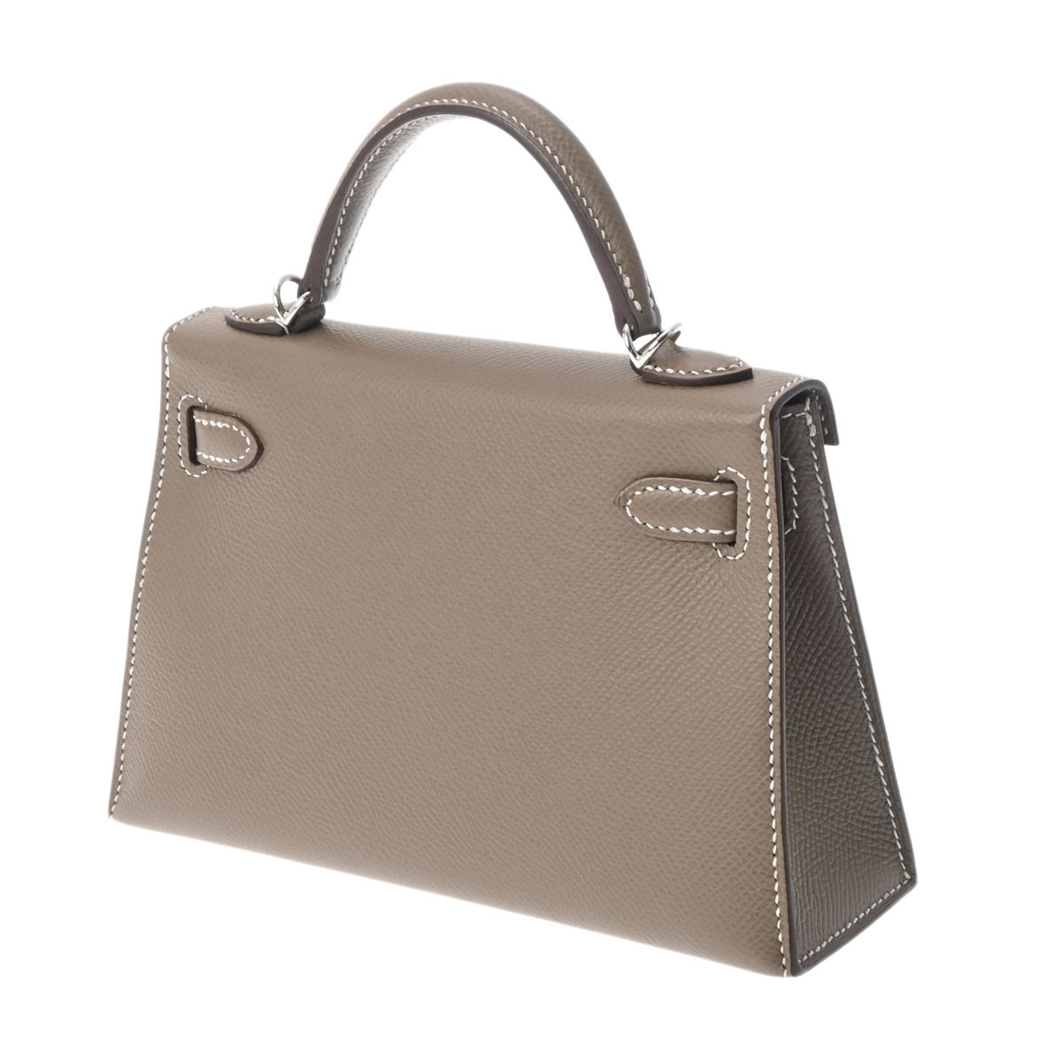 エルメス / HERMES ミニケリー2 2WAY エトゥープ/パラジウム金具