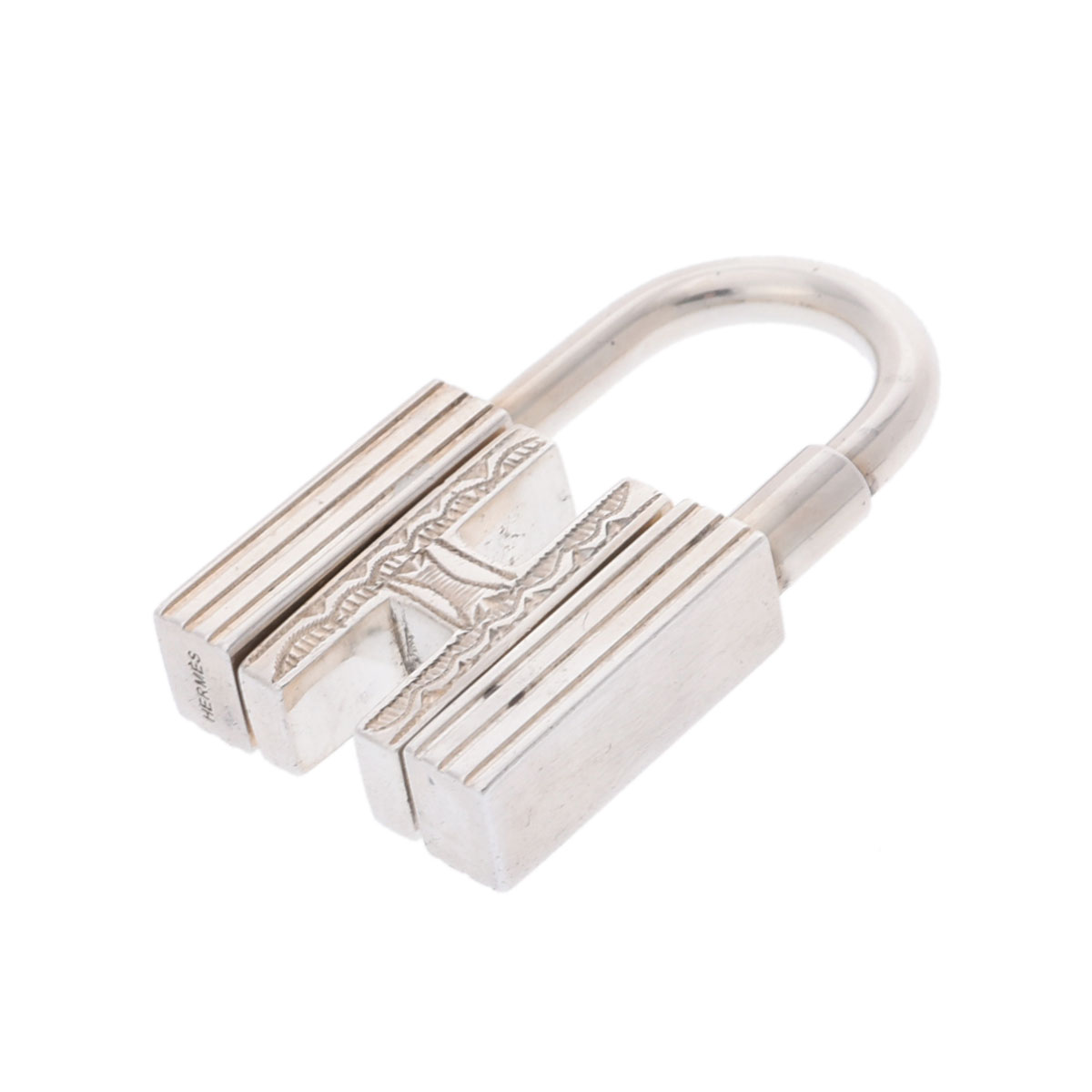 エルメス Hカデナ トゥアレグチャーム シルバー シルバー レディース