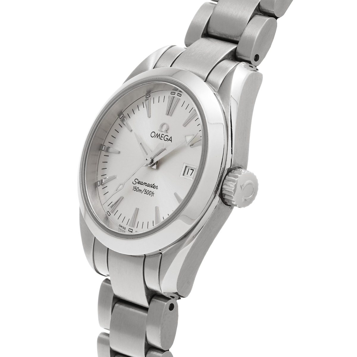 オメガ シーマスター アクアテラ クォーツ 2577.30 シルバー