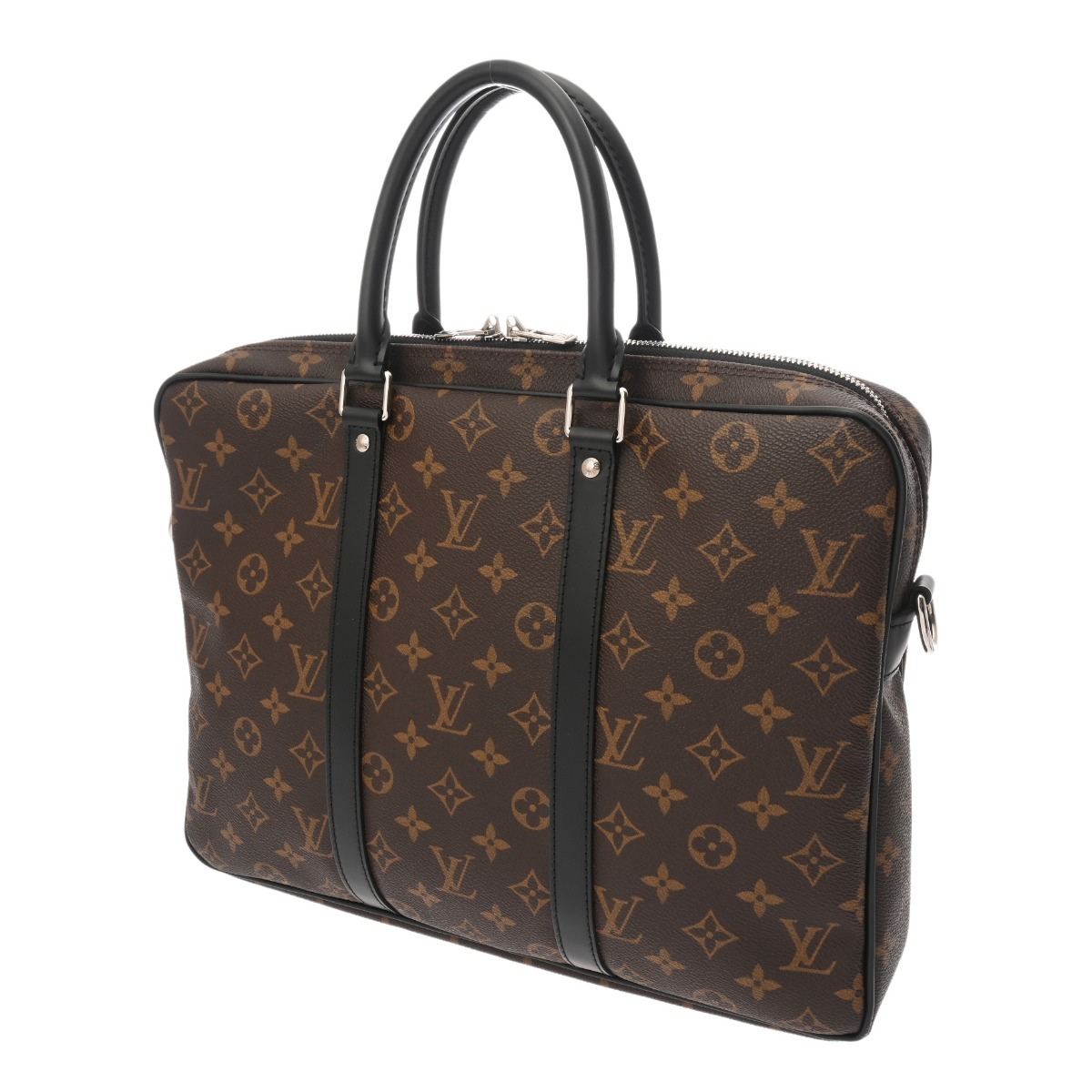 ルイ ヴィトン モノグラムマカサー PDV PM ブラウン M52005 モノグラム