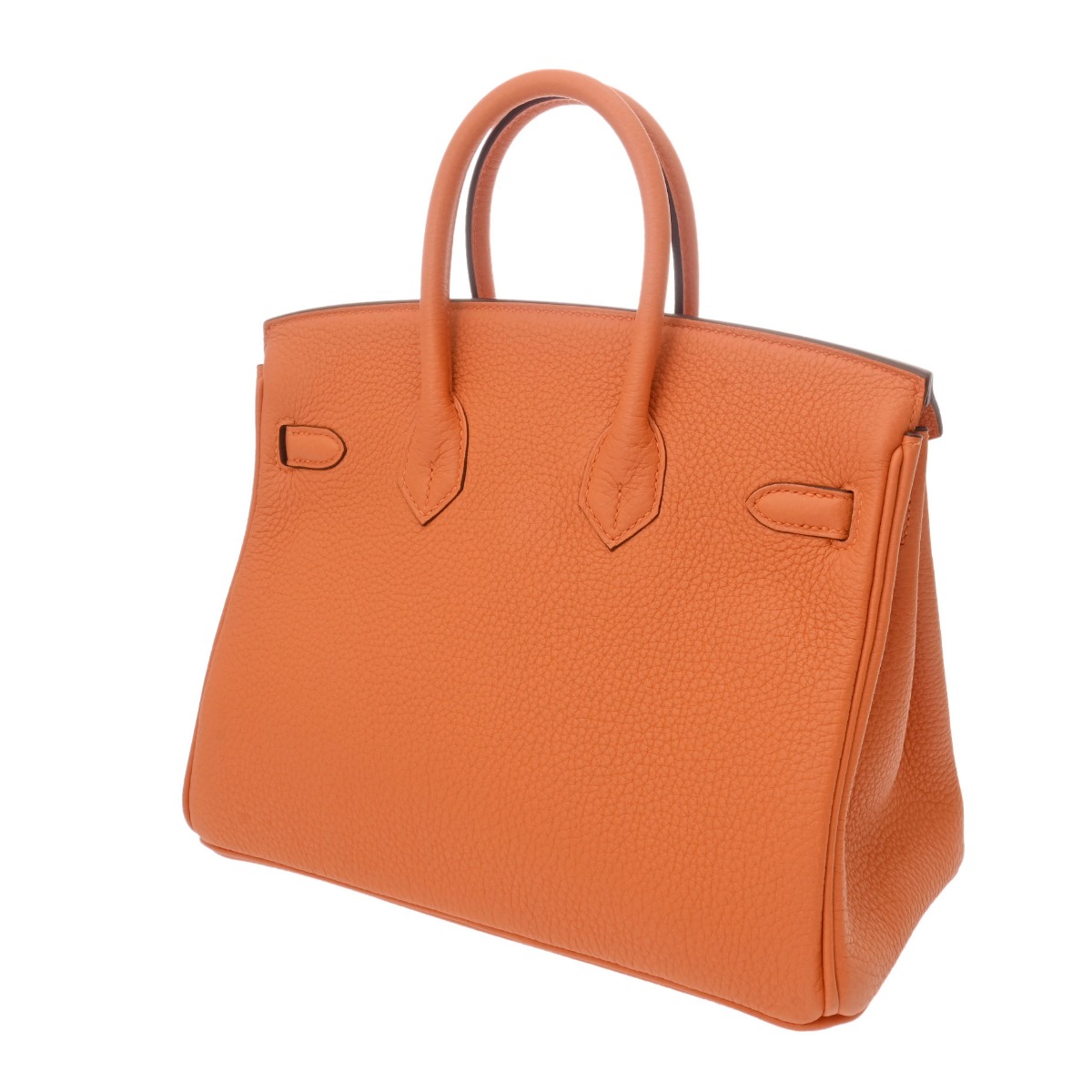 エルメス バーキン 25 オレンジ トゴ レディース バッグ 【未使用