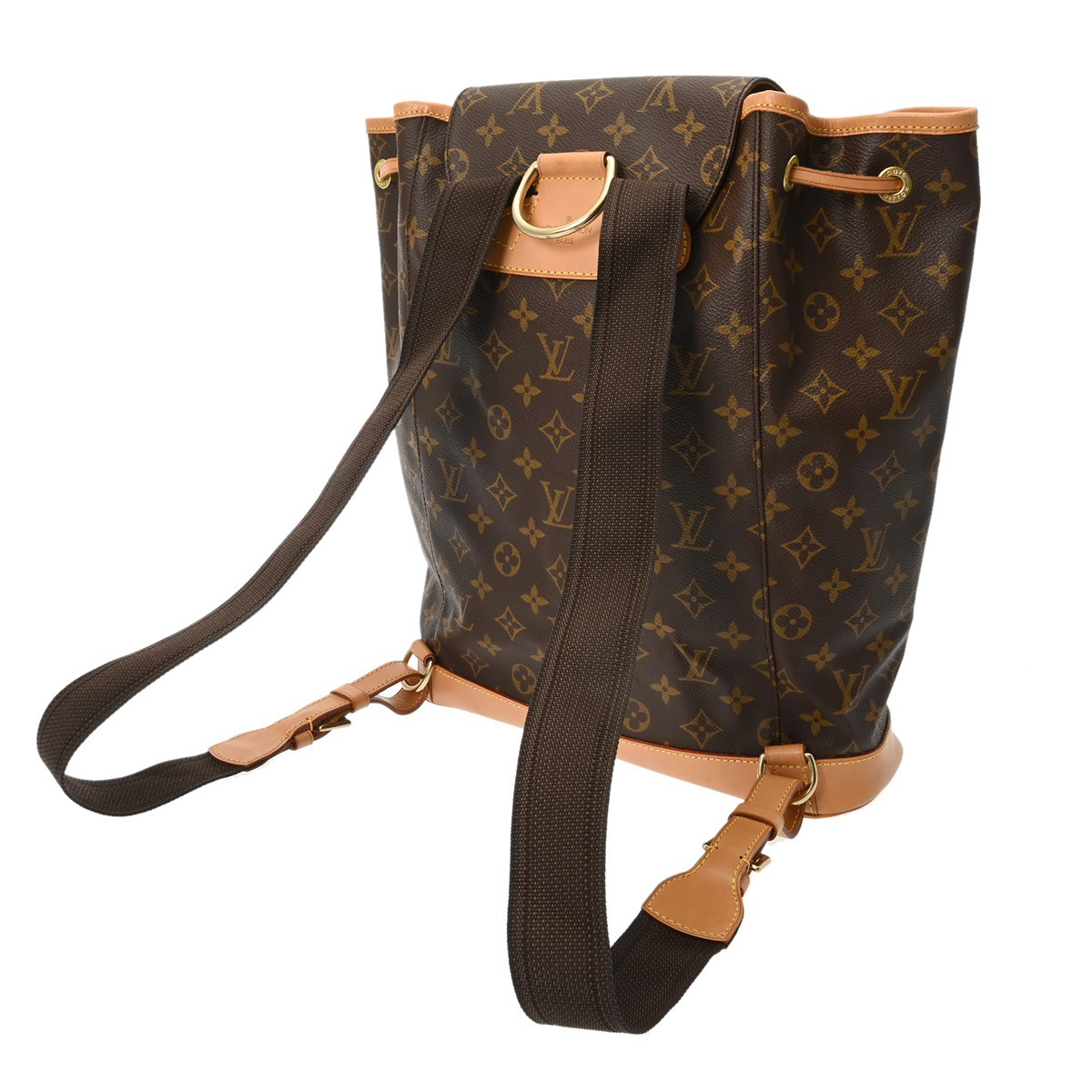 ルイ ヴィトン モノグラム モンスリ GM ブラウン M51135 モノグラム
