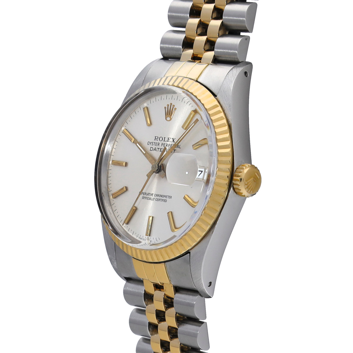 ロレックス デイトジャスト 16013 シャンパン メンズ 時計 【中古