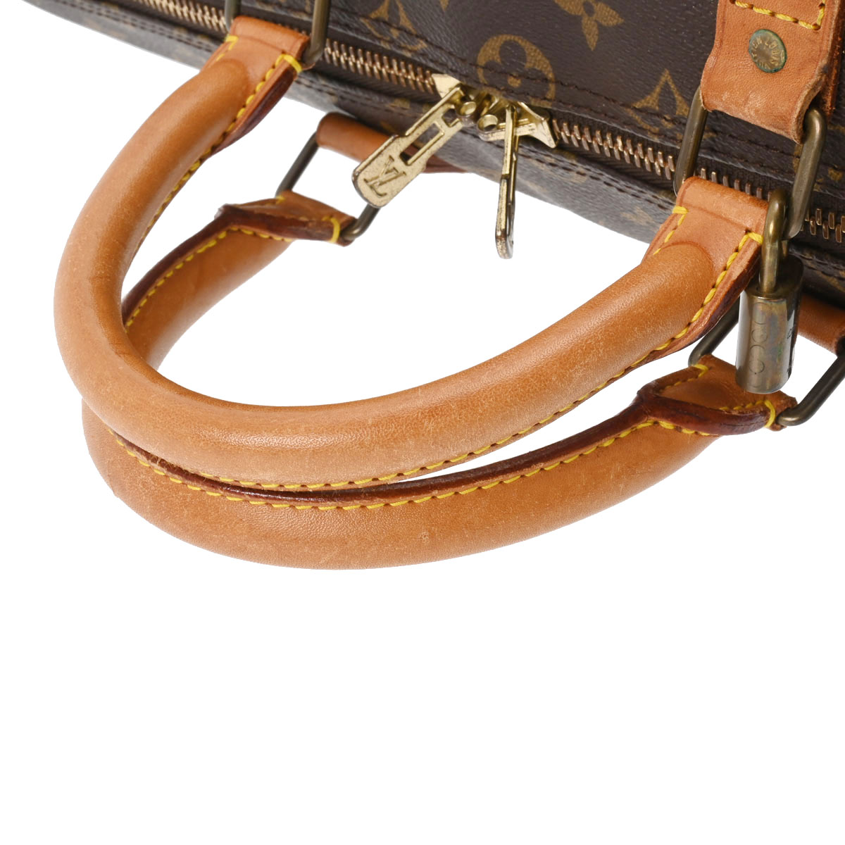 ルイ ヴィトン モノグラム キーポル バンドリエール 50 ブラウン