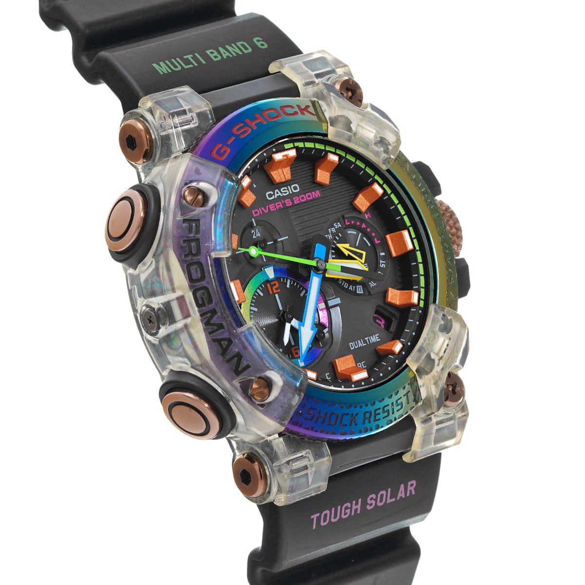 カシオ G-SHOCK フロッグマン ボルネオ・レインボー・トード GWF