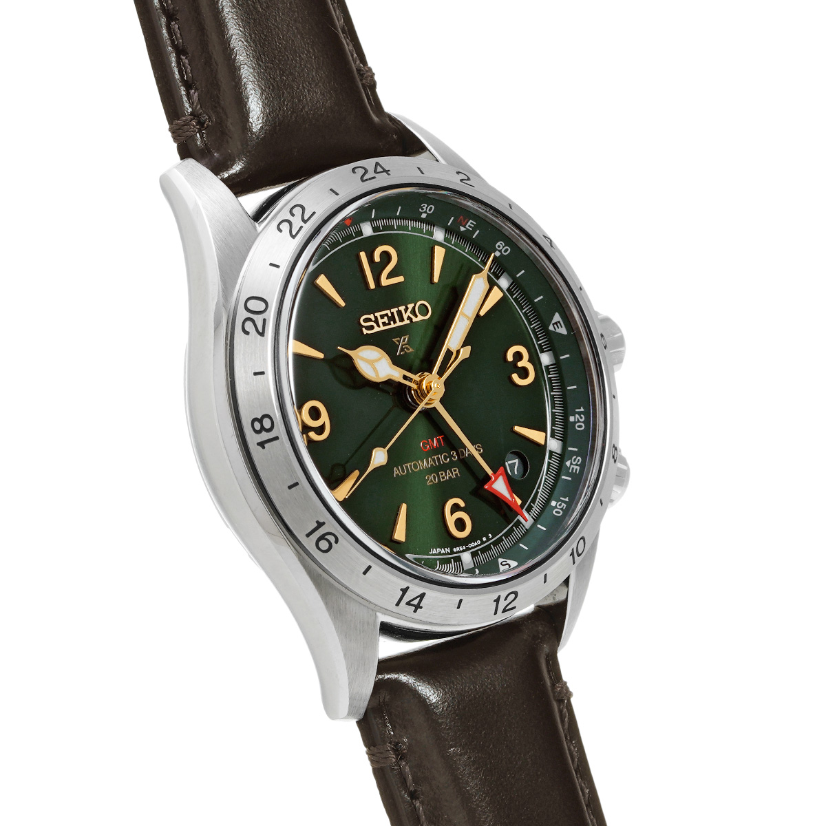 セイコー プロスペックス アルピニスト SBEJ005 グリーン メンズ 時計