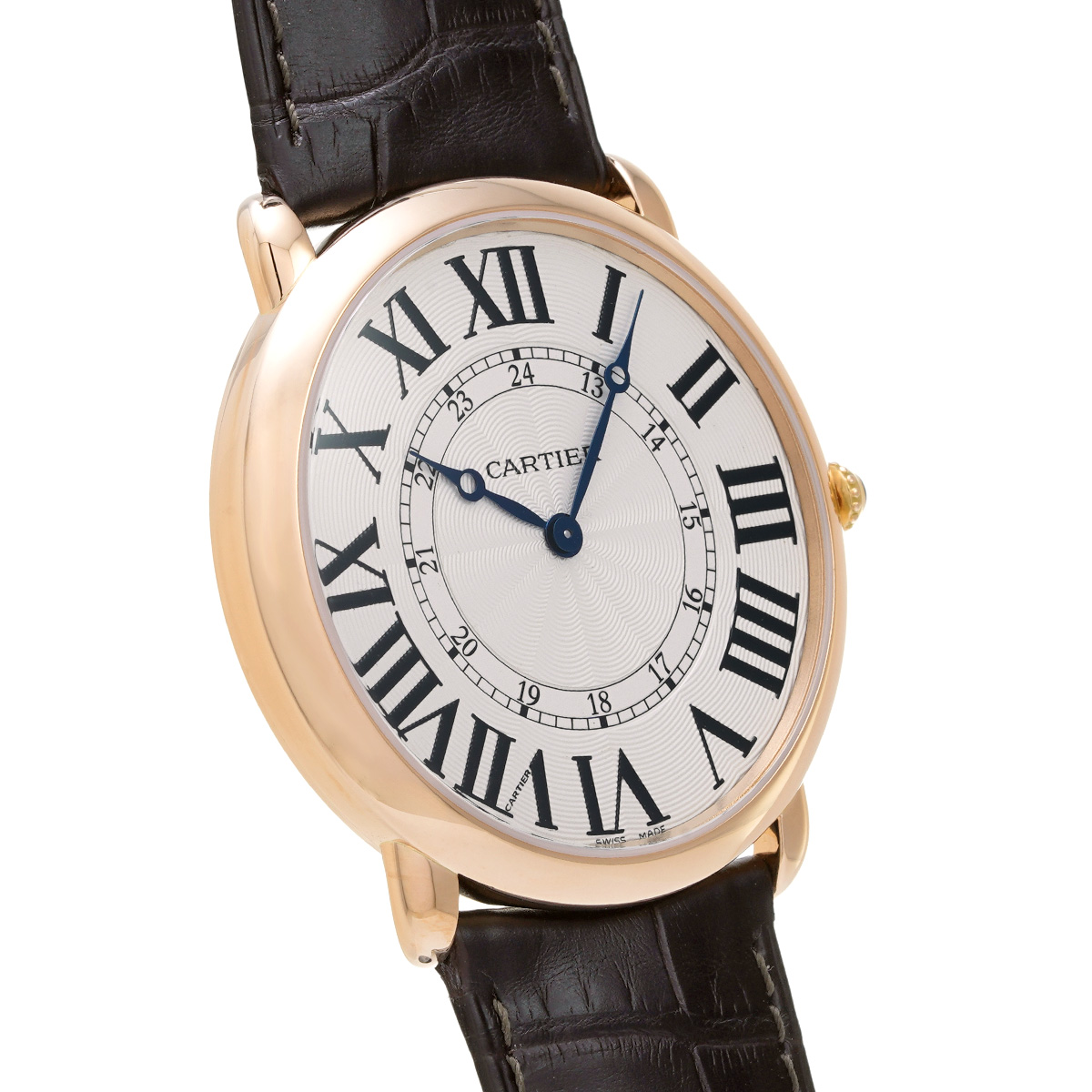 カルティエ ロンド ルイ カルティエ XL W6801004 シルバー メンズ 時計