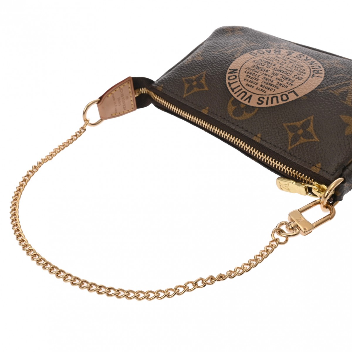 ルイ ヴィトン モノグラム ミニポシェットアクセソワール T&B ブラウン