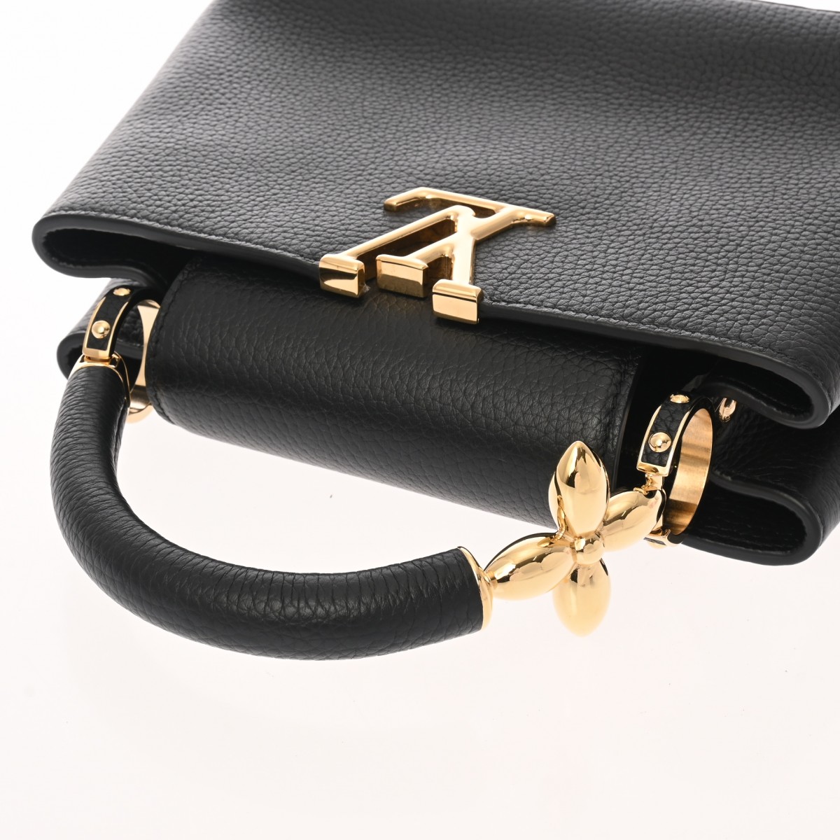 ルイ ヴィトン カプシーヌ BB 2WAY ブラック M94755 トリヨンレザー