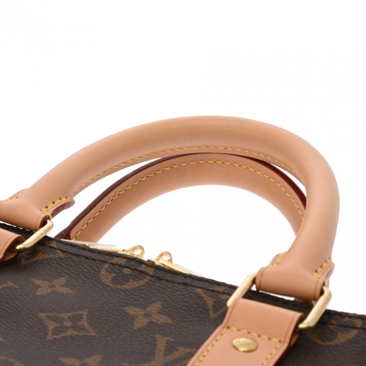 ルイ ヴィトン モノグラム キーポル バンドリエール 45 新型 ブラウン