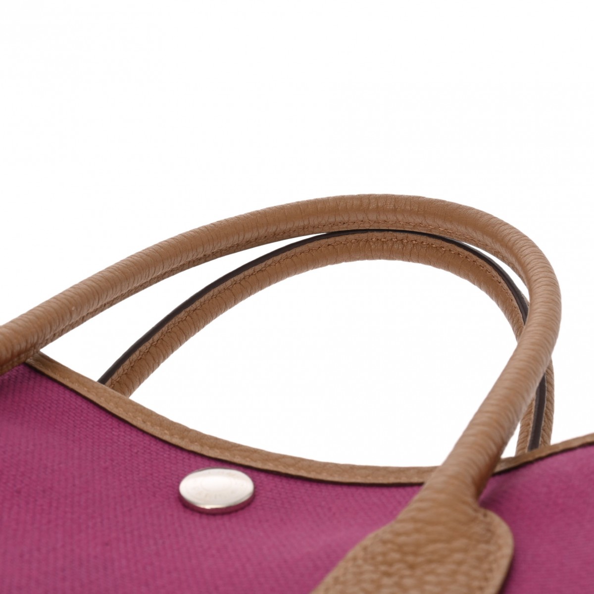 エルメス ガーデンパーティ TPM ローズパープル/ビスキュイ トワル