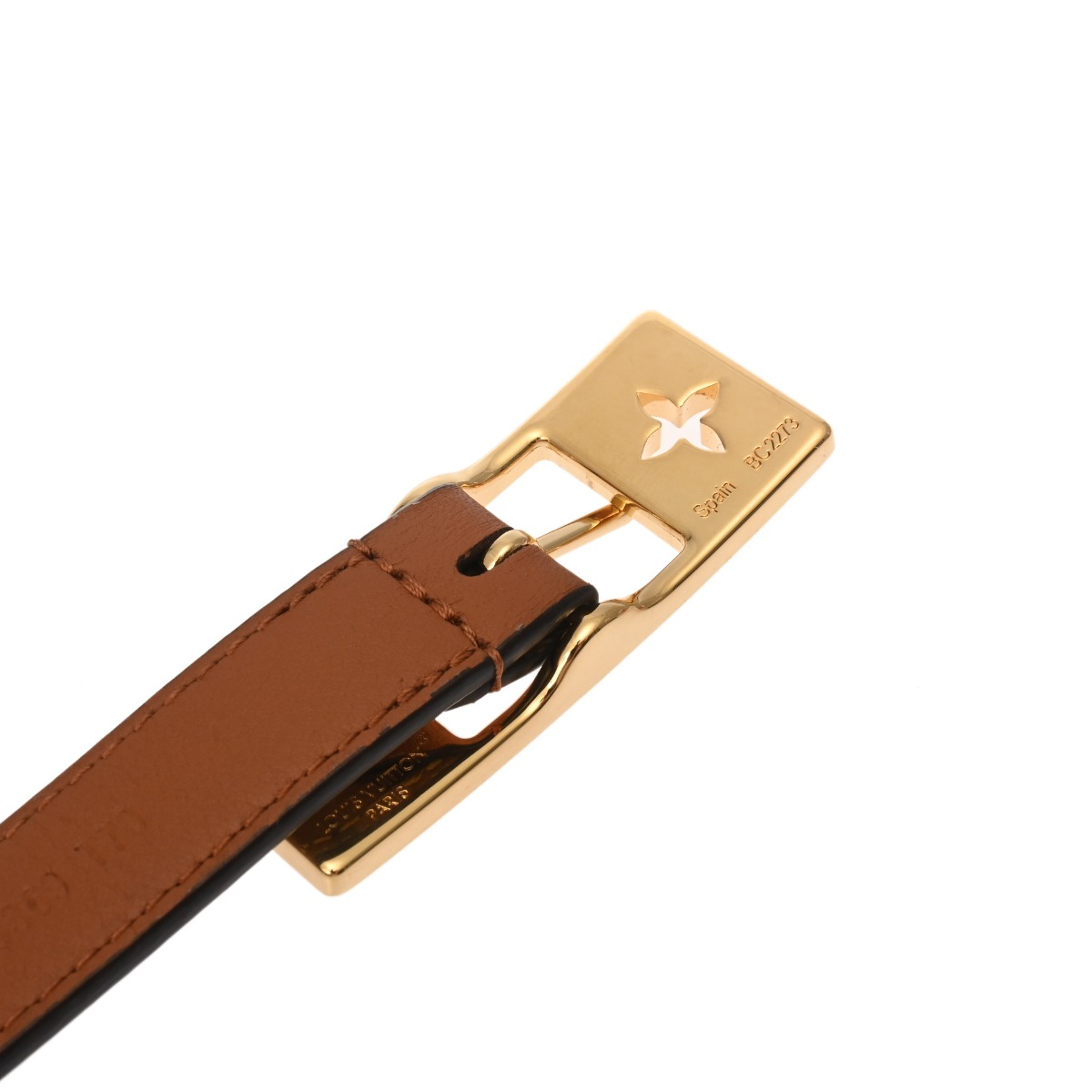 ルイ ヴィトン モノグラムリバース ベルト・LVデュオ 18MM