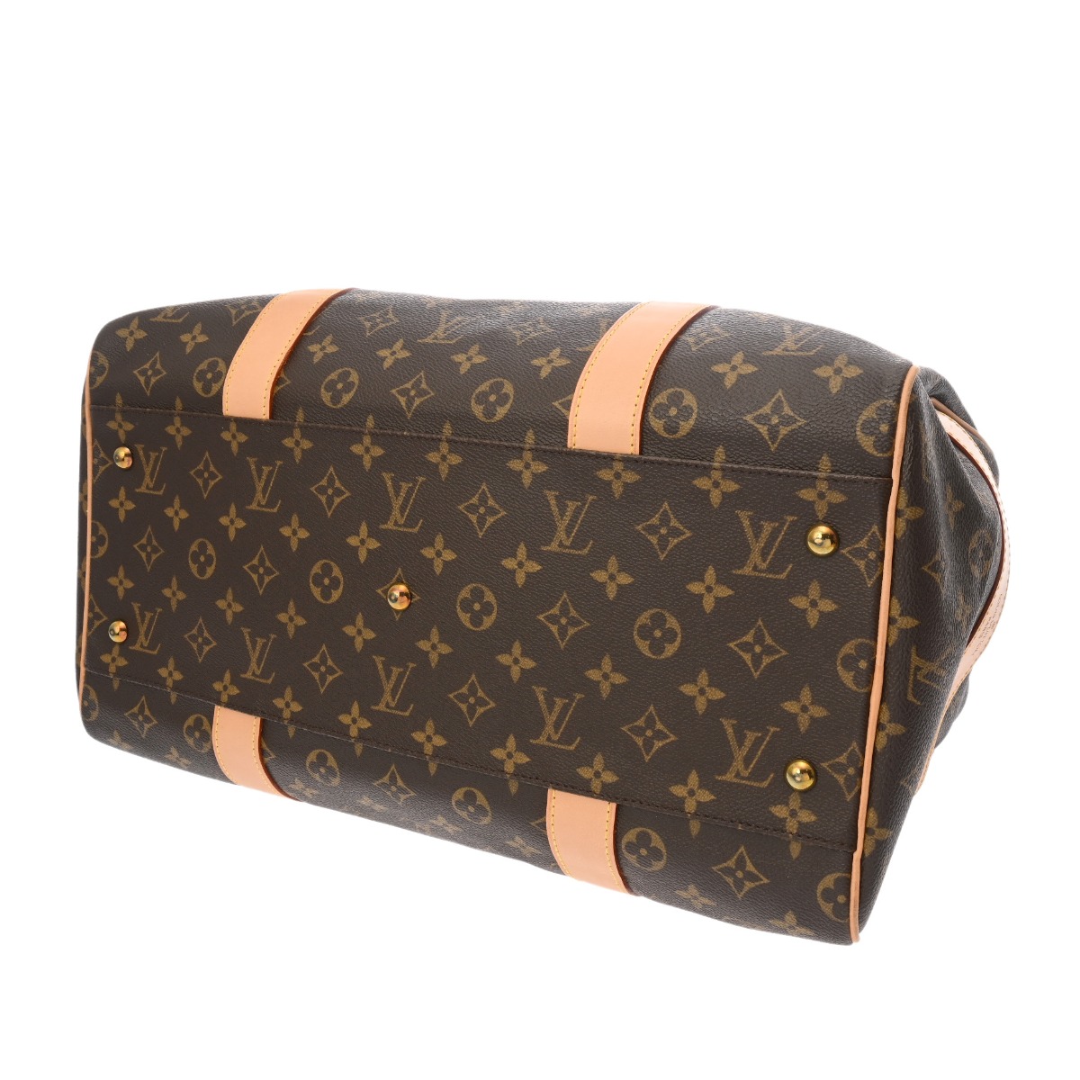 ルイヴィトン モノグラム キャリーオール ブラウン M40074 モノグラム