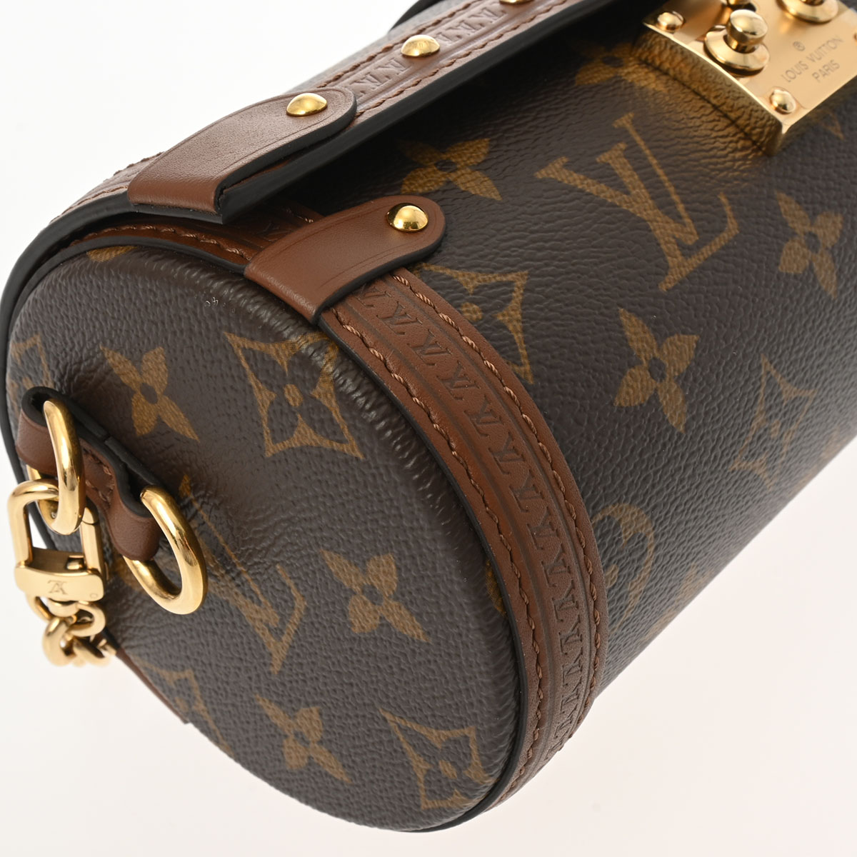 ルイ ヴィトン モノグラム パピヨン トランク 2WAY ブラウン M57835