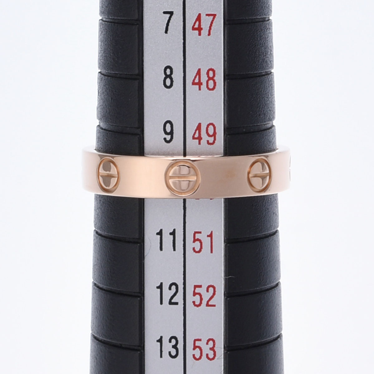 カルティエ ミニラブリング #50 ゴールド K18ピンクゴールド PG