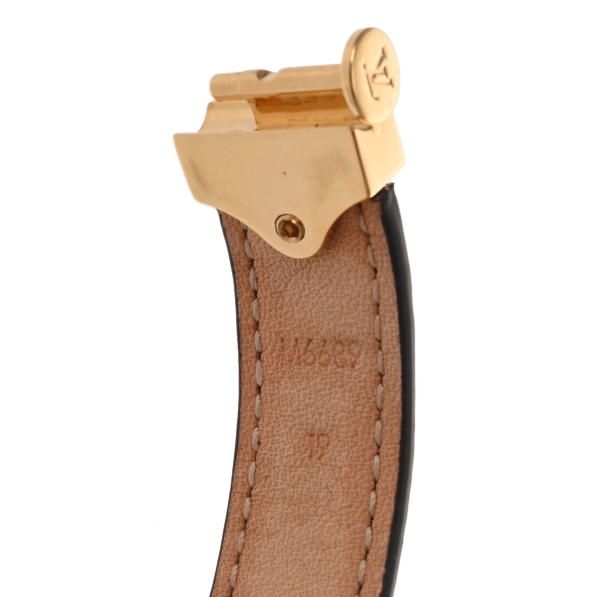 ルイ ヴィトン モノグラム ブレスレット スピリット #19 ブラウン