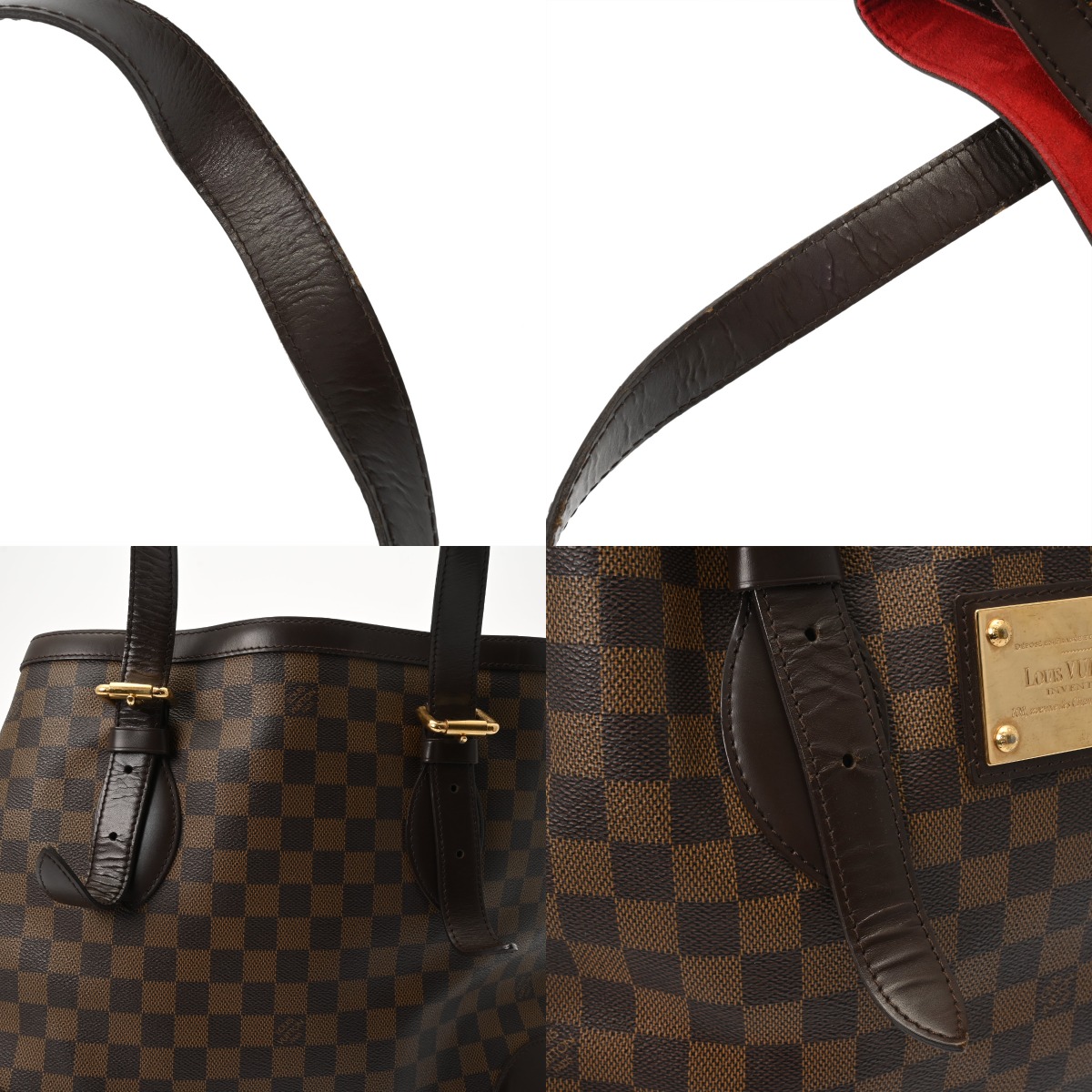 ルイ ヴィトン ダミエ ハムステッド MM エベヌ N51204 ダミエ