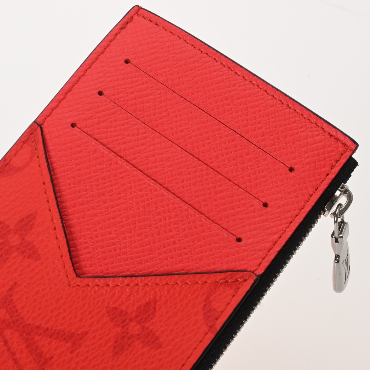 ルイヴィトン タイガラマ コインカードホルダー ルージュ M30271