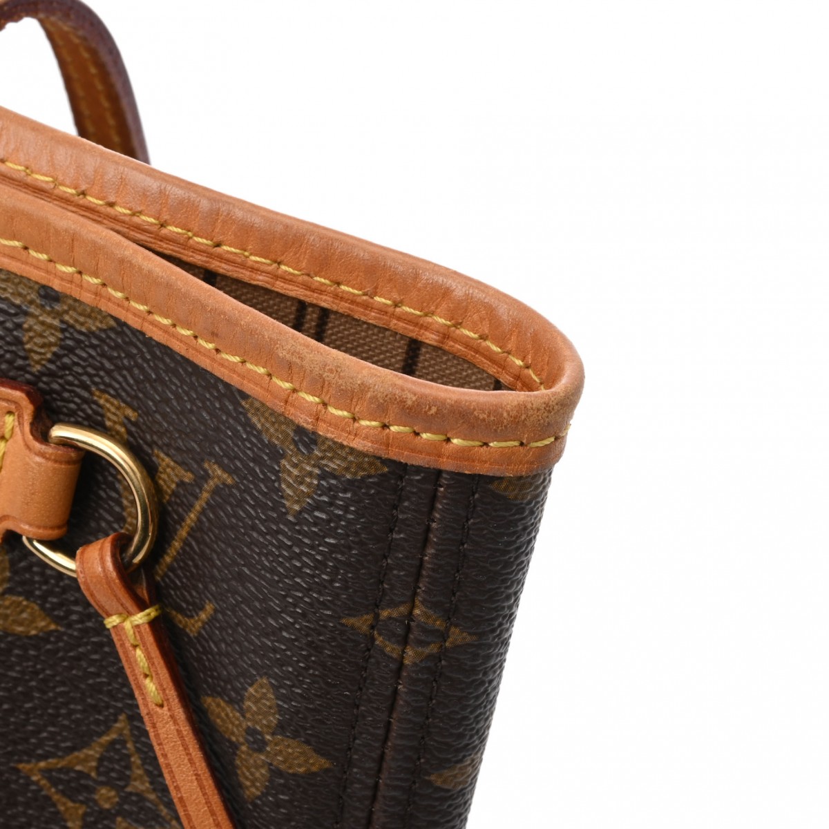 ルイ ヴィトン モノグラム ネヴァーフル PM トートバッグ ブラウン