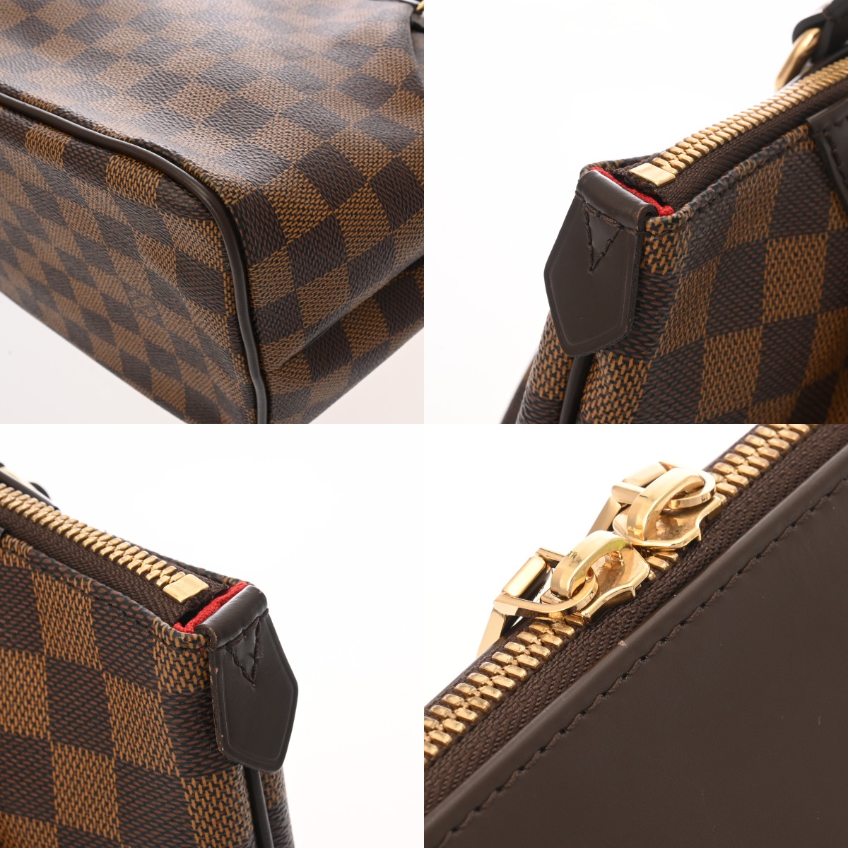 ルイ ヴィトン ダミエ ウエストミンスター PM トートバッグ ブラウン