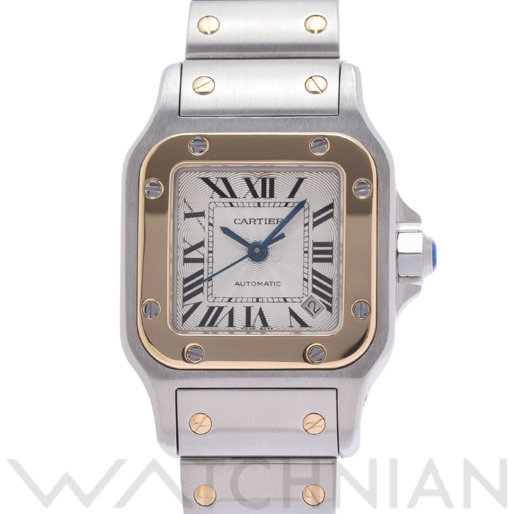 カルティエ / CARTIER サントス ガルベ SM W20057C4 シルバー