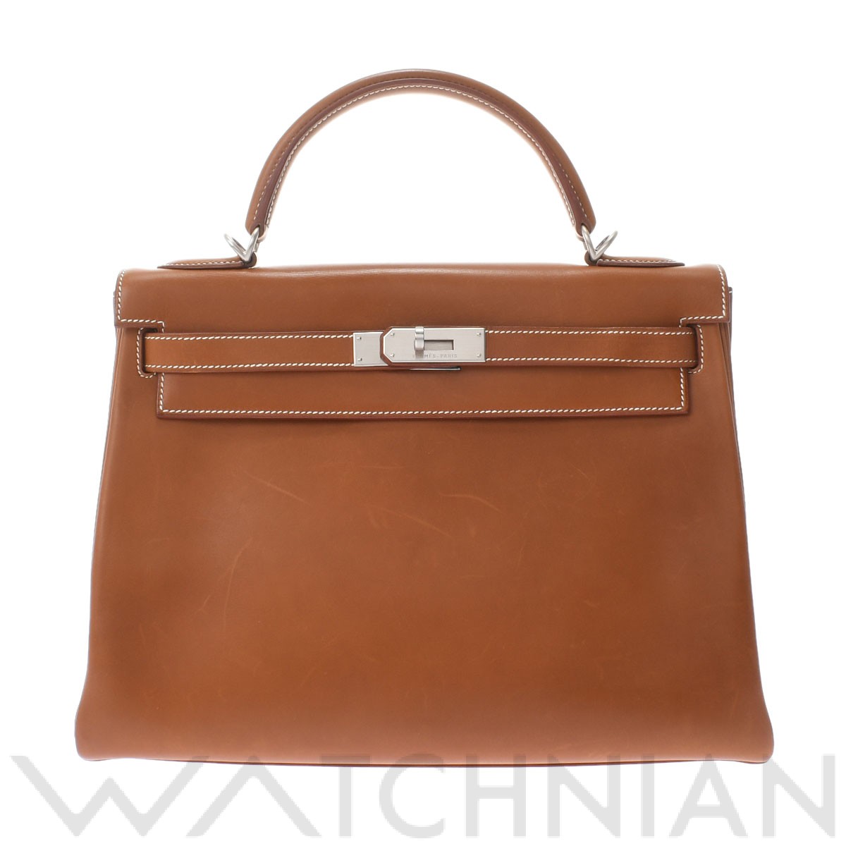 ケリー 32 内縫い フォーブ/マットパラジウム金具 バレニア HERMES