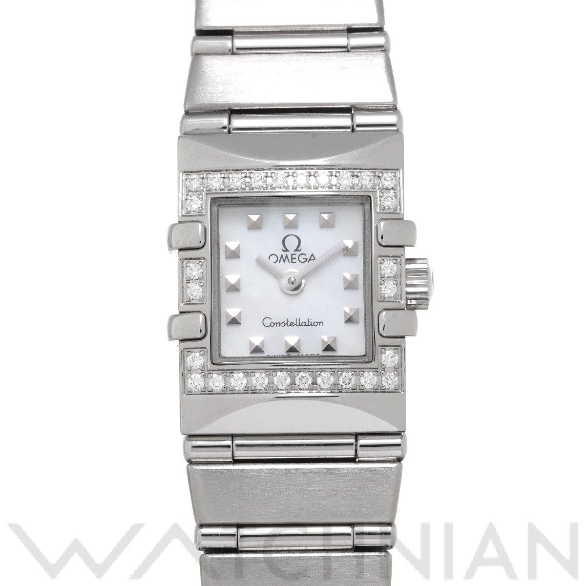 オメガ コンステレーション カレ クォーツ 1535.71 ホワイトシェル