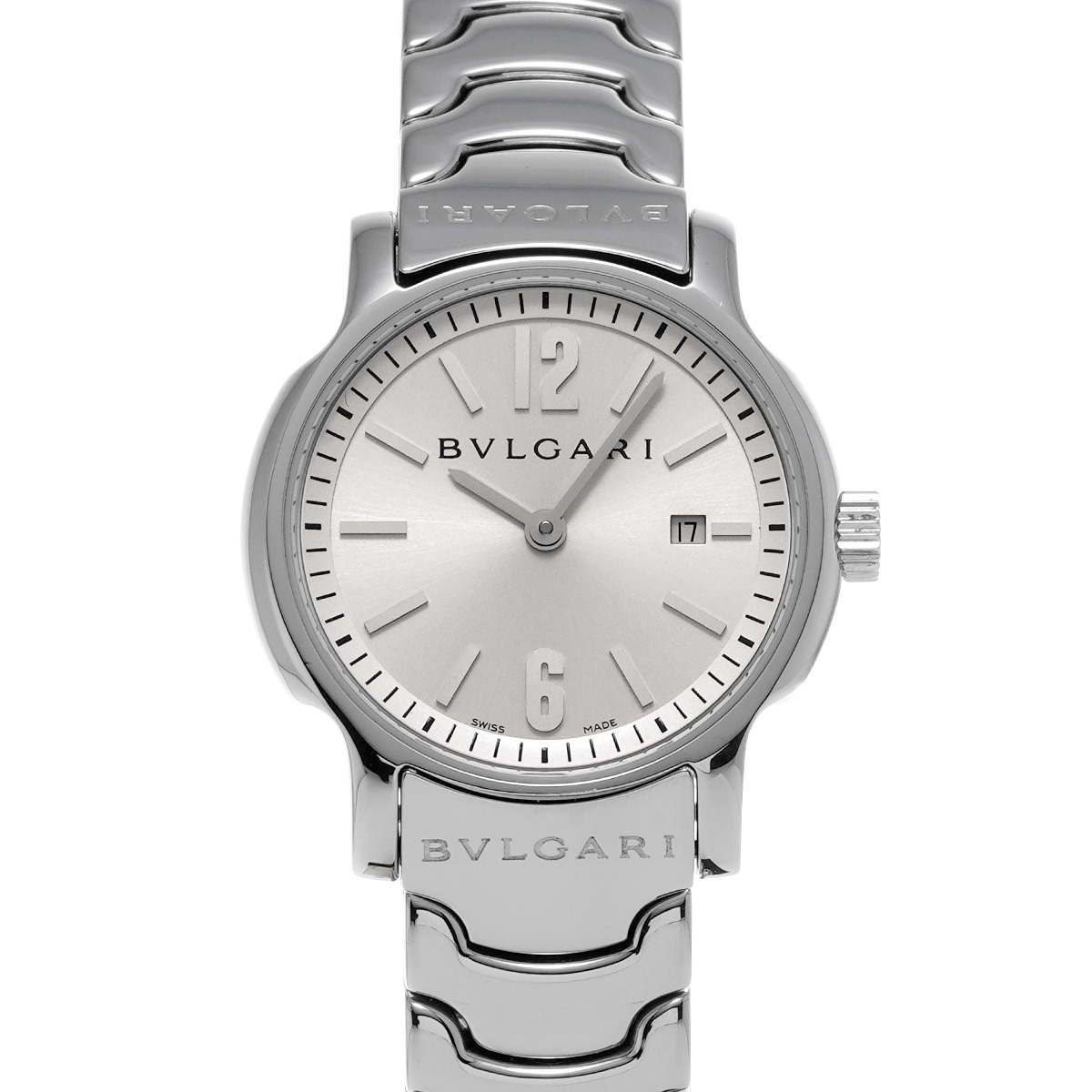 ブルガリ ソロテンポ ST29S シルバー レディース 時計 【中古