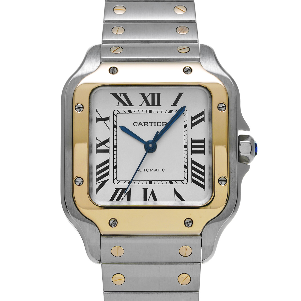 カルティエ サントス ドゥ カルティエ MM W2SA0007 シルバー メンズ