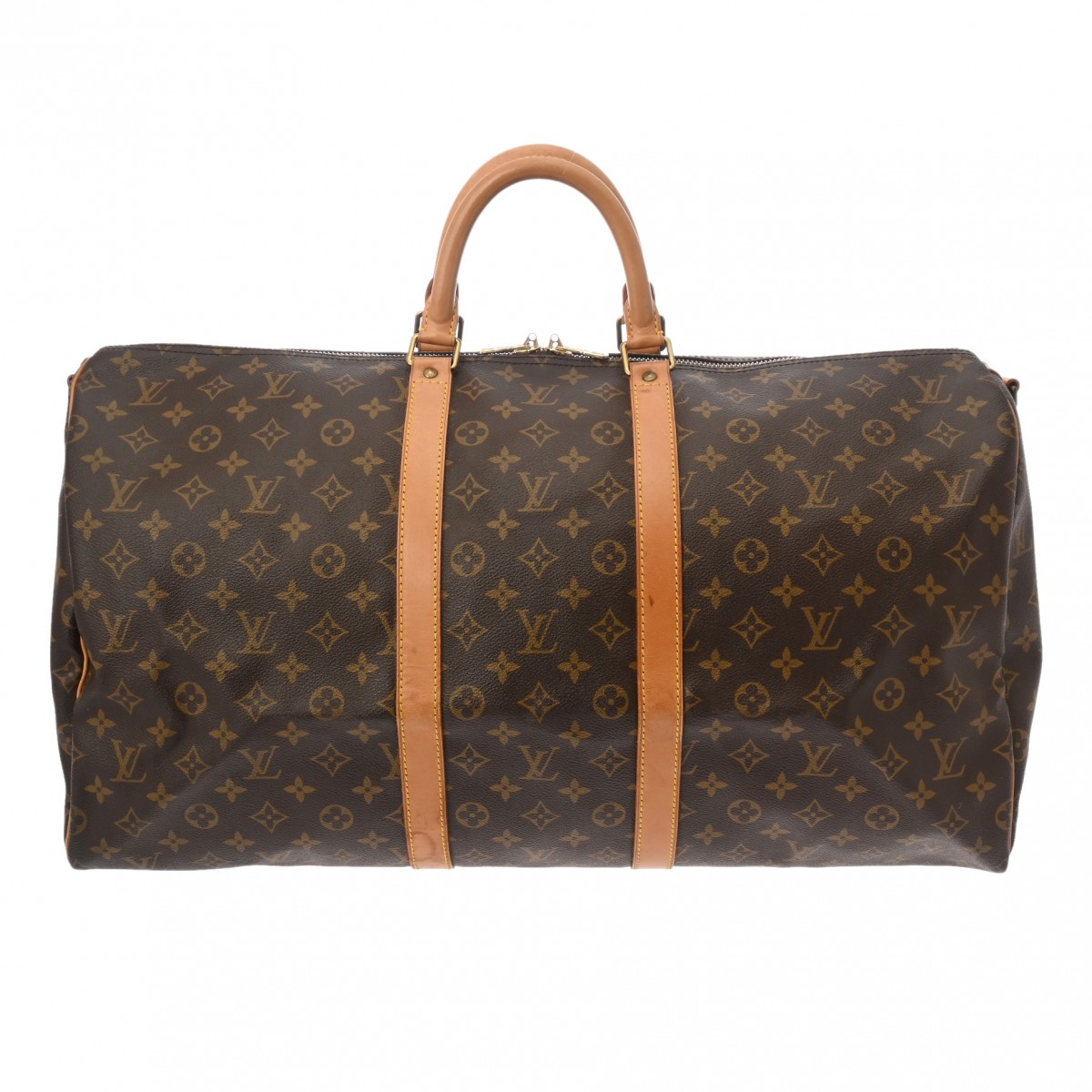 ルイ ヴィトン モノグラム キーポル バンドリエール 55 2WAY ブラウン