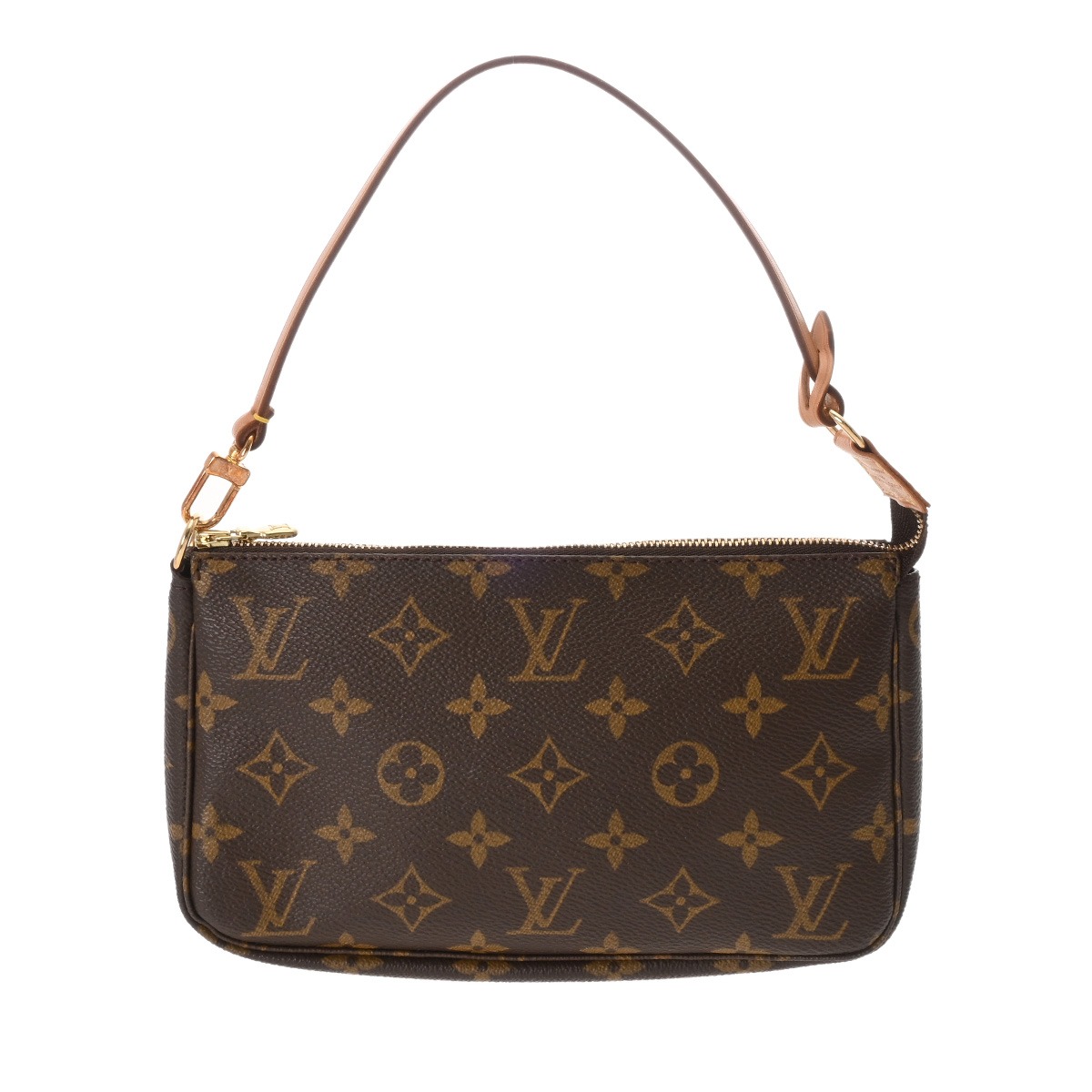 ルイ ヴィトン モノグラム ポシェット アクセソワール ブラウン M51980
