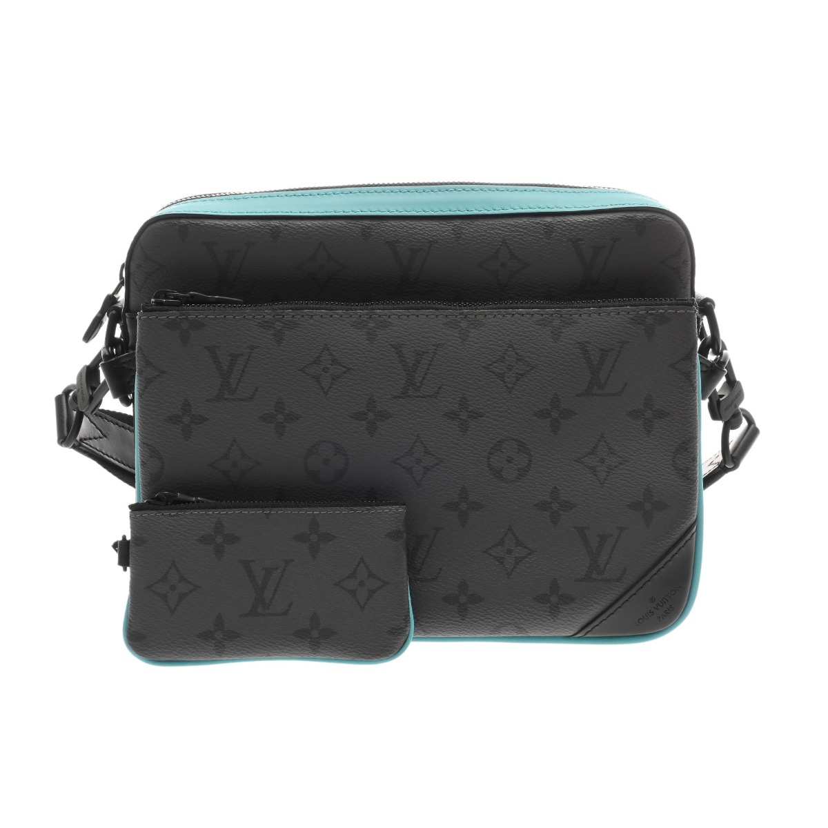 ルイ ヴィトン モノグラムキャンバス トリオ メッセンジャー グレー系