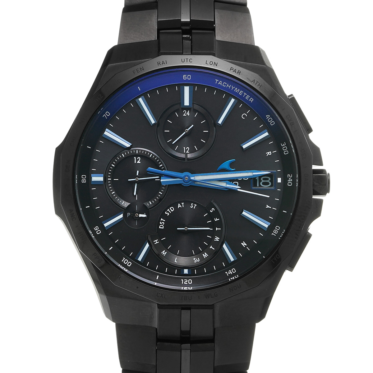 カシオ オシアナス マンタ OCW-S5000B-1AJF ブラック メンズ 時計