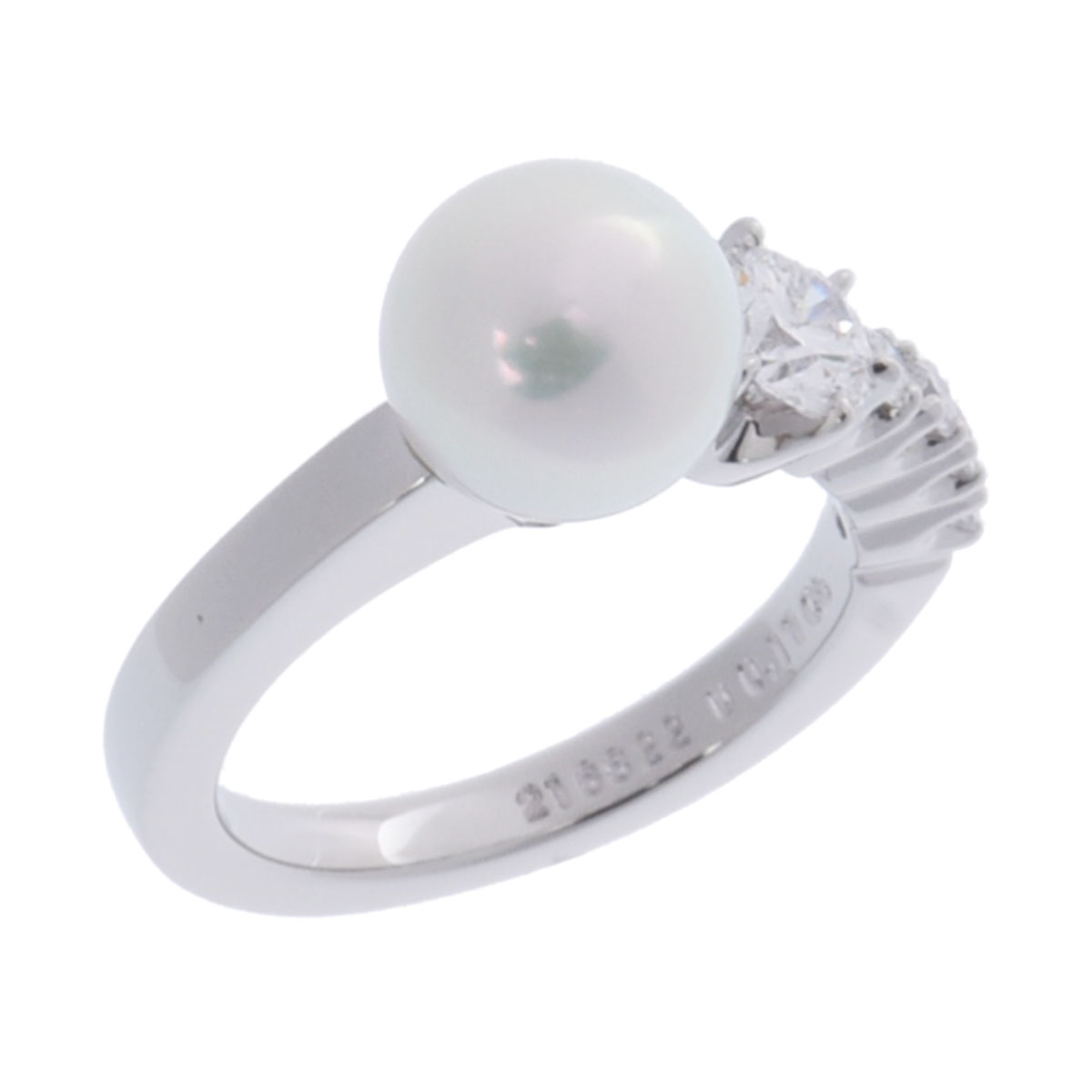 ミキモト リュミエール ペルル リング シルバー PR01530 Pt950プラチナ