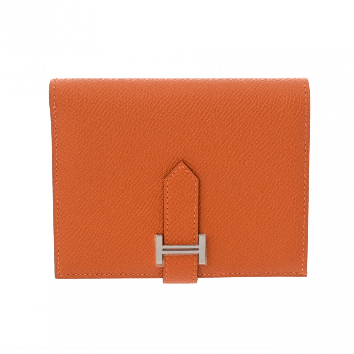 エルメス ベアン コンパクト シクラメン ヴォーエプソン ユニセックス