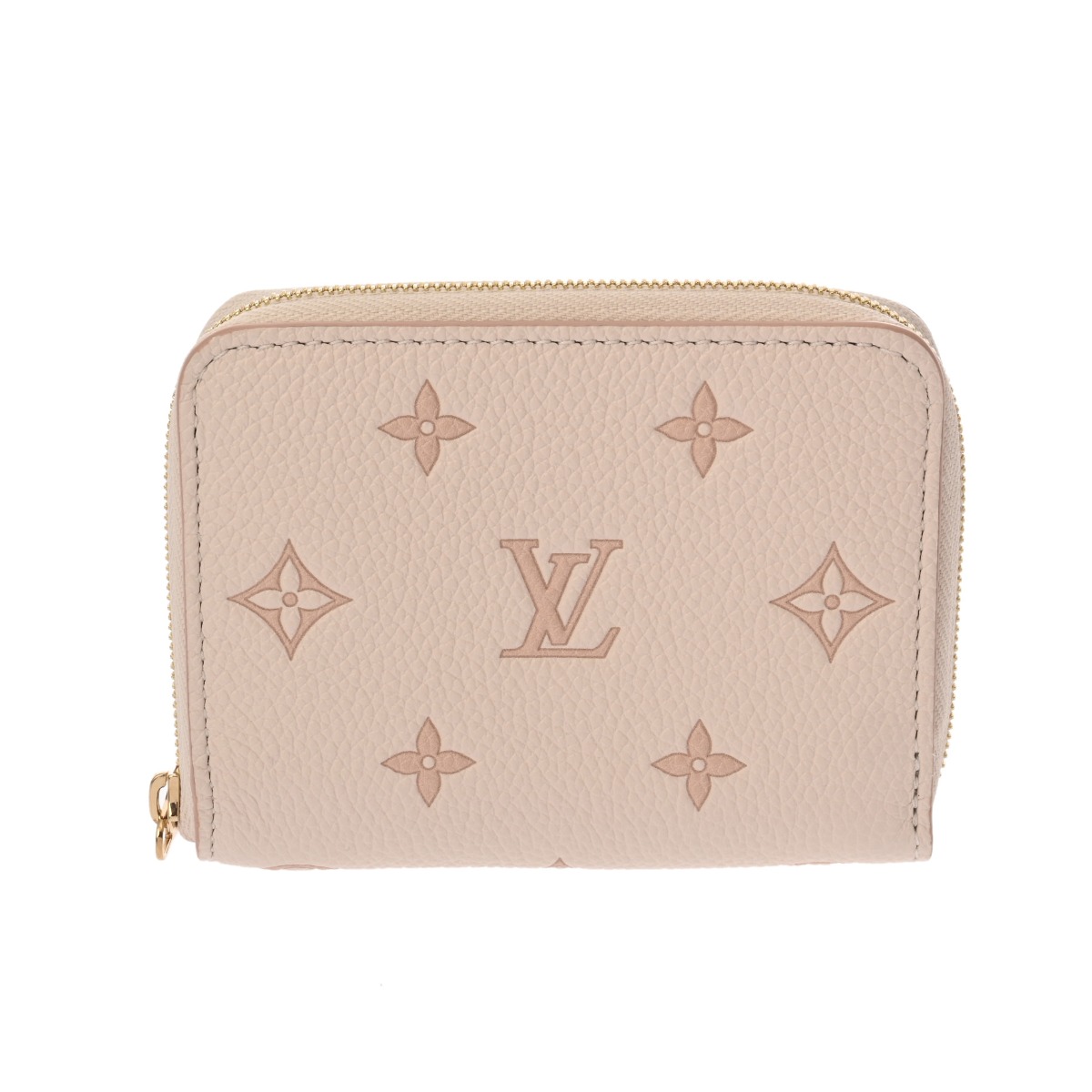 ルイヴィトン モノグラムアンプラント ジッピーコインパース ベージュ