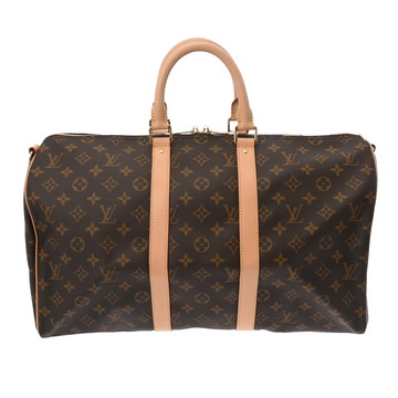 ルイ ヴィトン モノグラム キーポル バンドリエール 45 新型 ブラウン