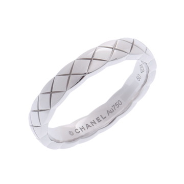 シャネル ココクラッシュ リング ミニ #50 シルバー J11793 K18