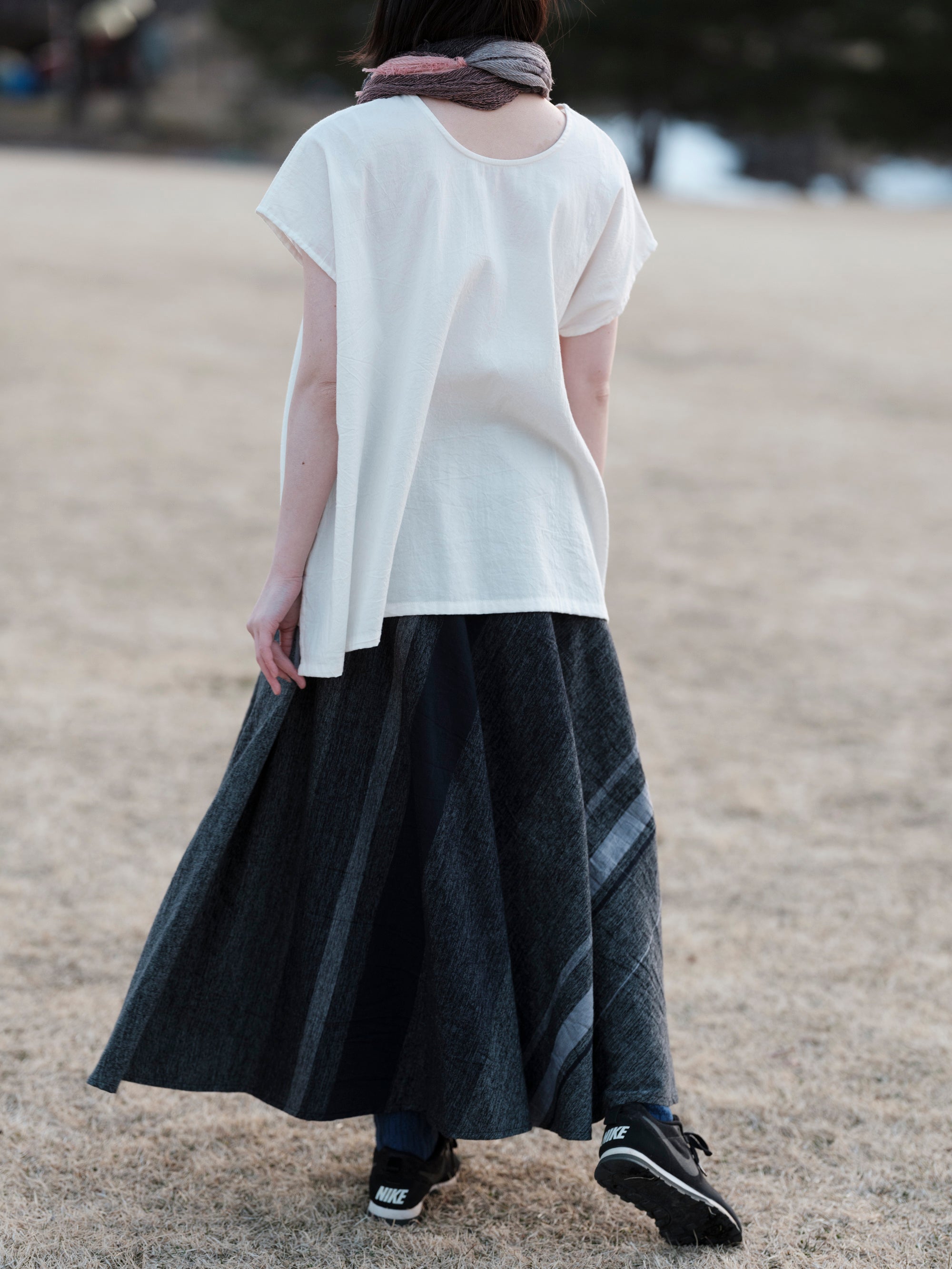 fuwa-T short cotton｜tamaki niime 玉木新雌