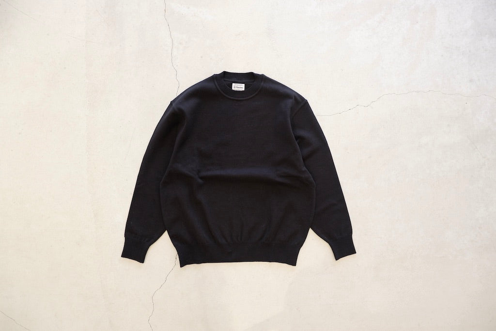 トップス Yonetomi WAVE COTTON KNIT PULLOVER WAVE COTTON KNIT PULLOVER 〈BORDER〉 - Yonetomi STORE ONLINE｜ヨネ