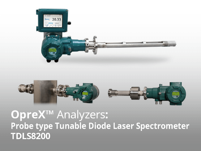 Probe type Tunable Diode Laser Spectrometer TDLS8200 | Yokogawa SE