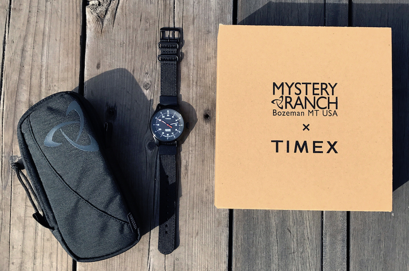 タイメックス×ミステリーランチのコラボ時計は、どこをとっても