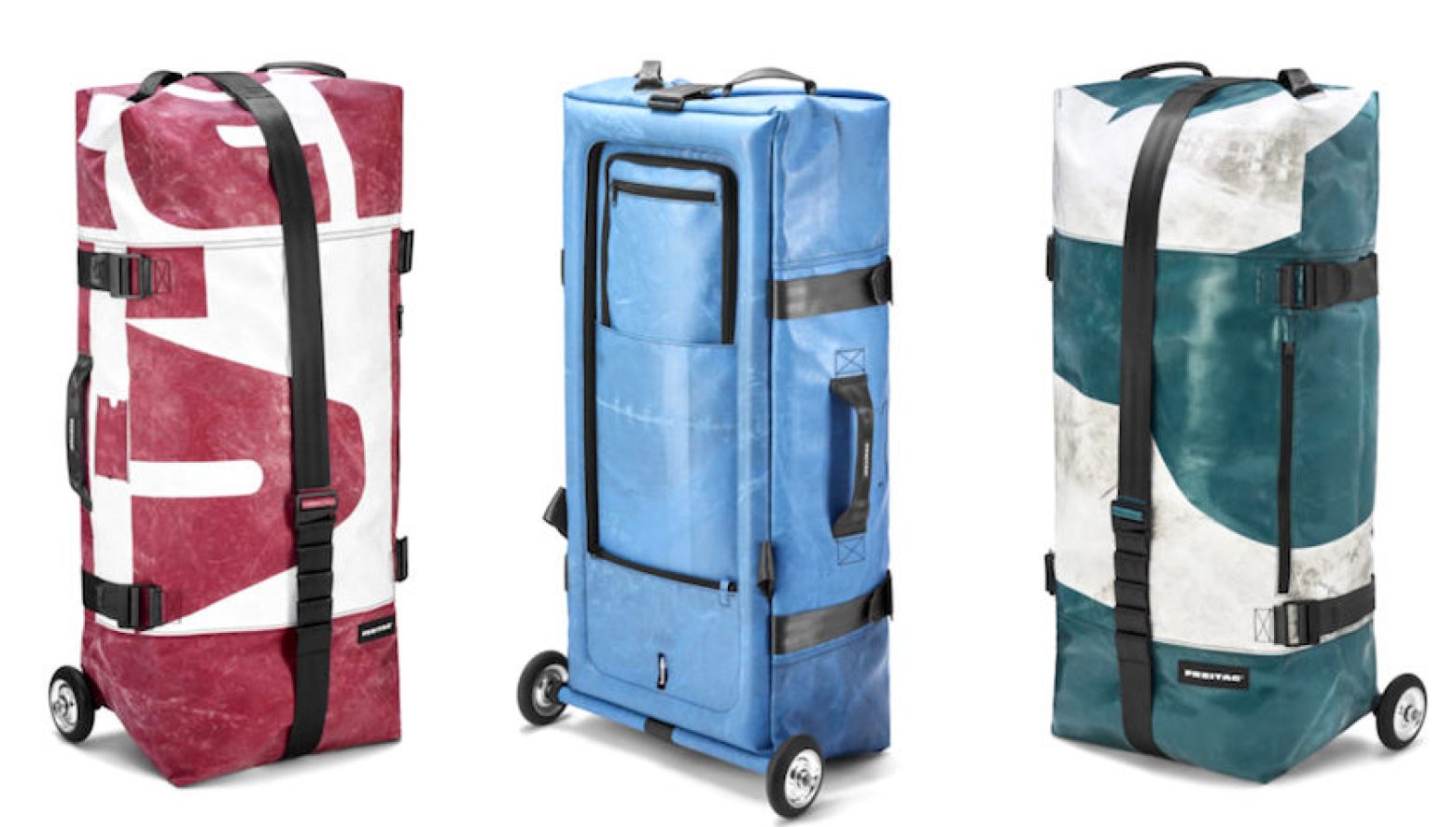 フライターグ初の、空気注入式で折り畳める革新的トラベルバッグ誕生