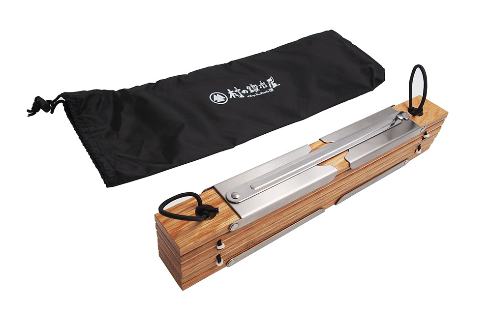 キャプテンスタッグのあの人気ロールテーブルが、ウッド天板仕様に変身