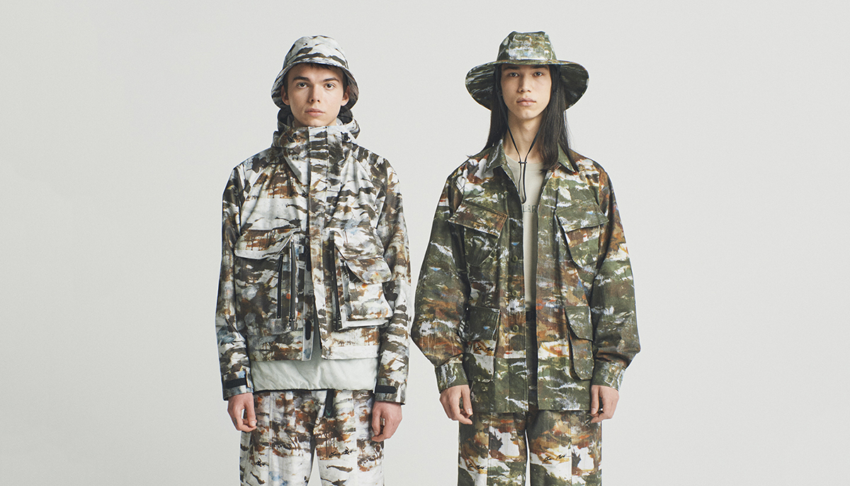 フライキャスティングで描いた絵の総柄⁉︎ サウス2ウエスト8が異色