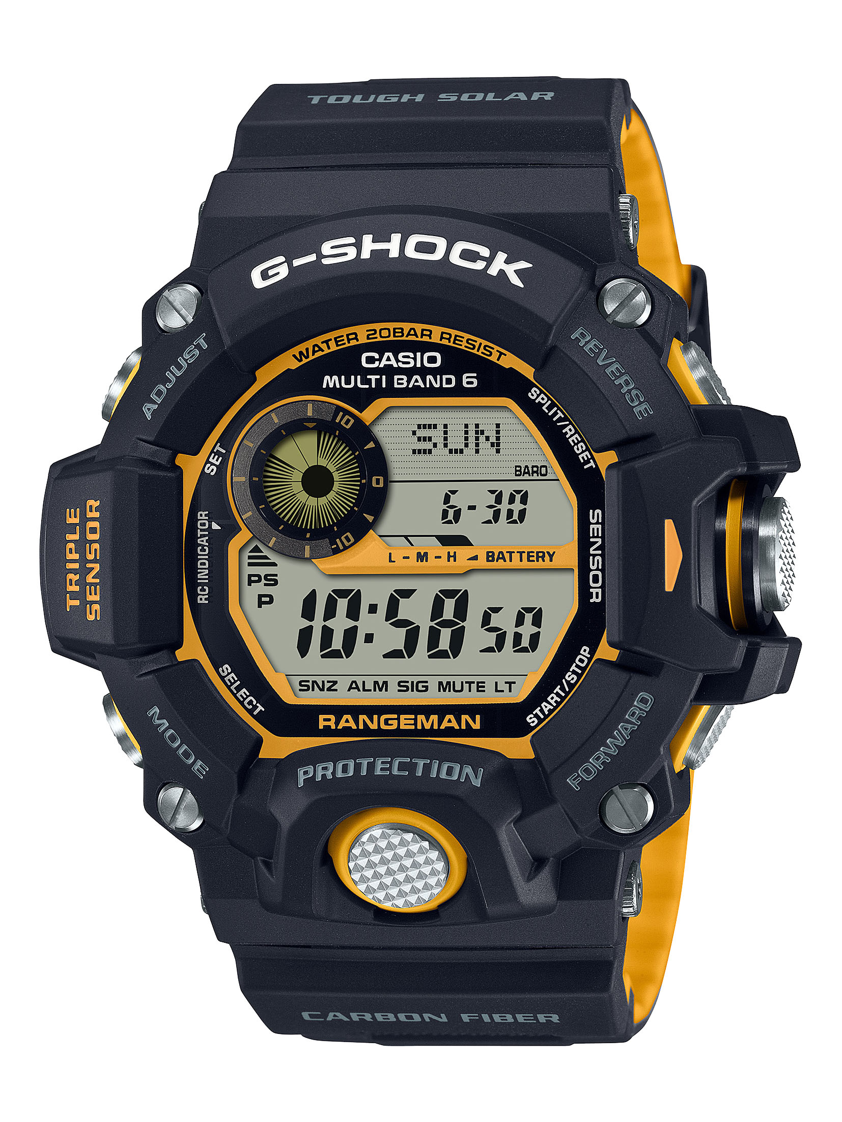 究極のサバイバルタフネスを目指した、G-SHOCK RANGEMANシリーズに新色